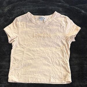 I.AM.GIA Beige Short Sleeve Tee